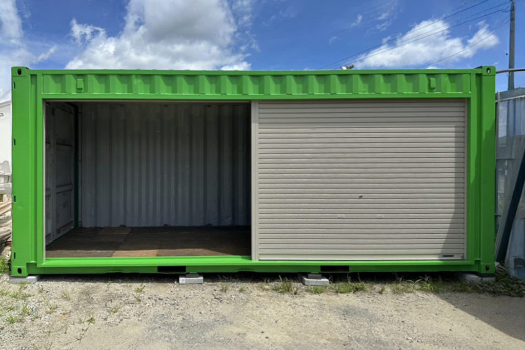 20フィートシャッターコンテナご購入いただきました！