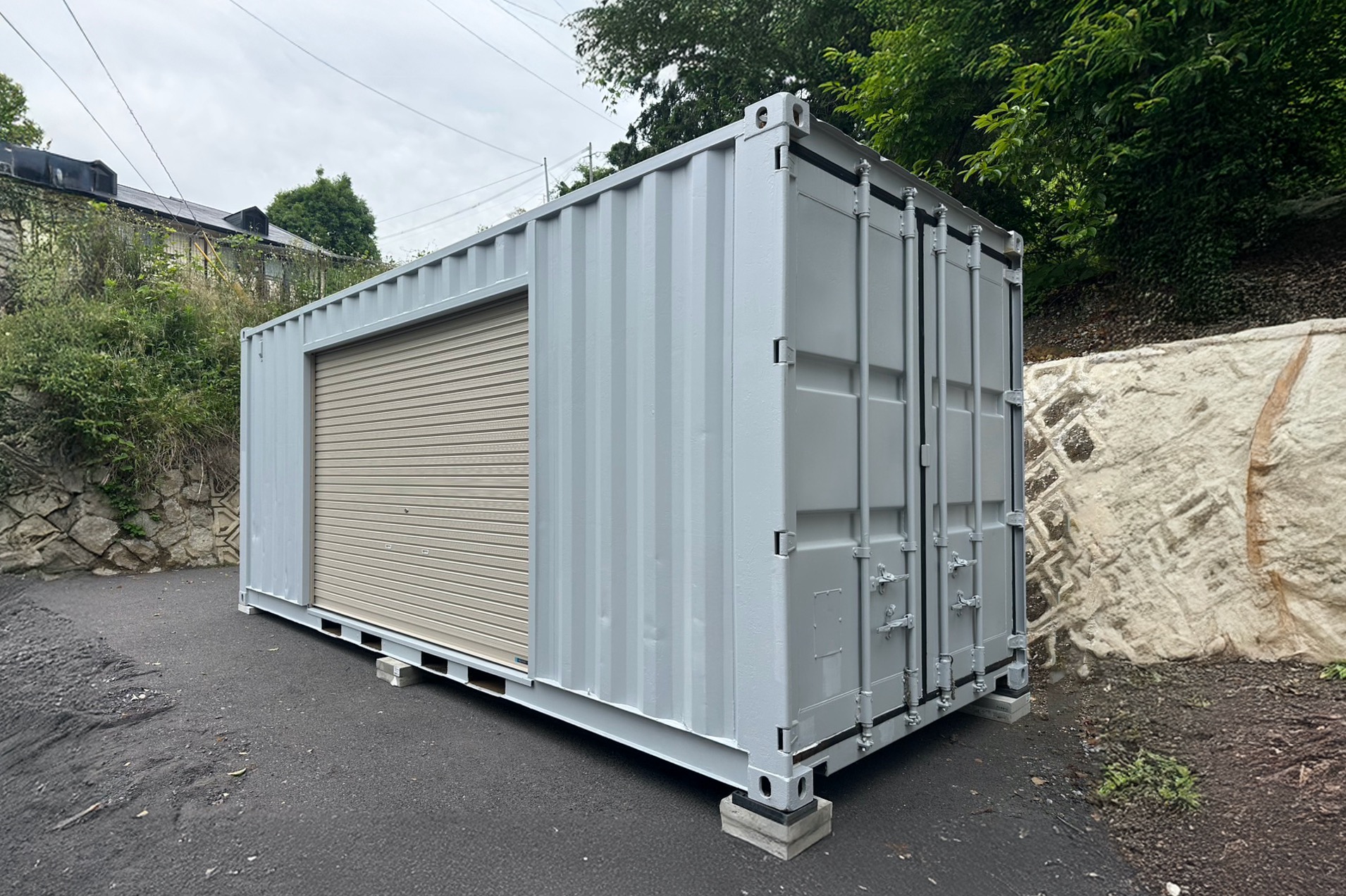 ２０フィート中古コンテナ改造