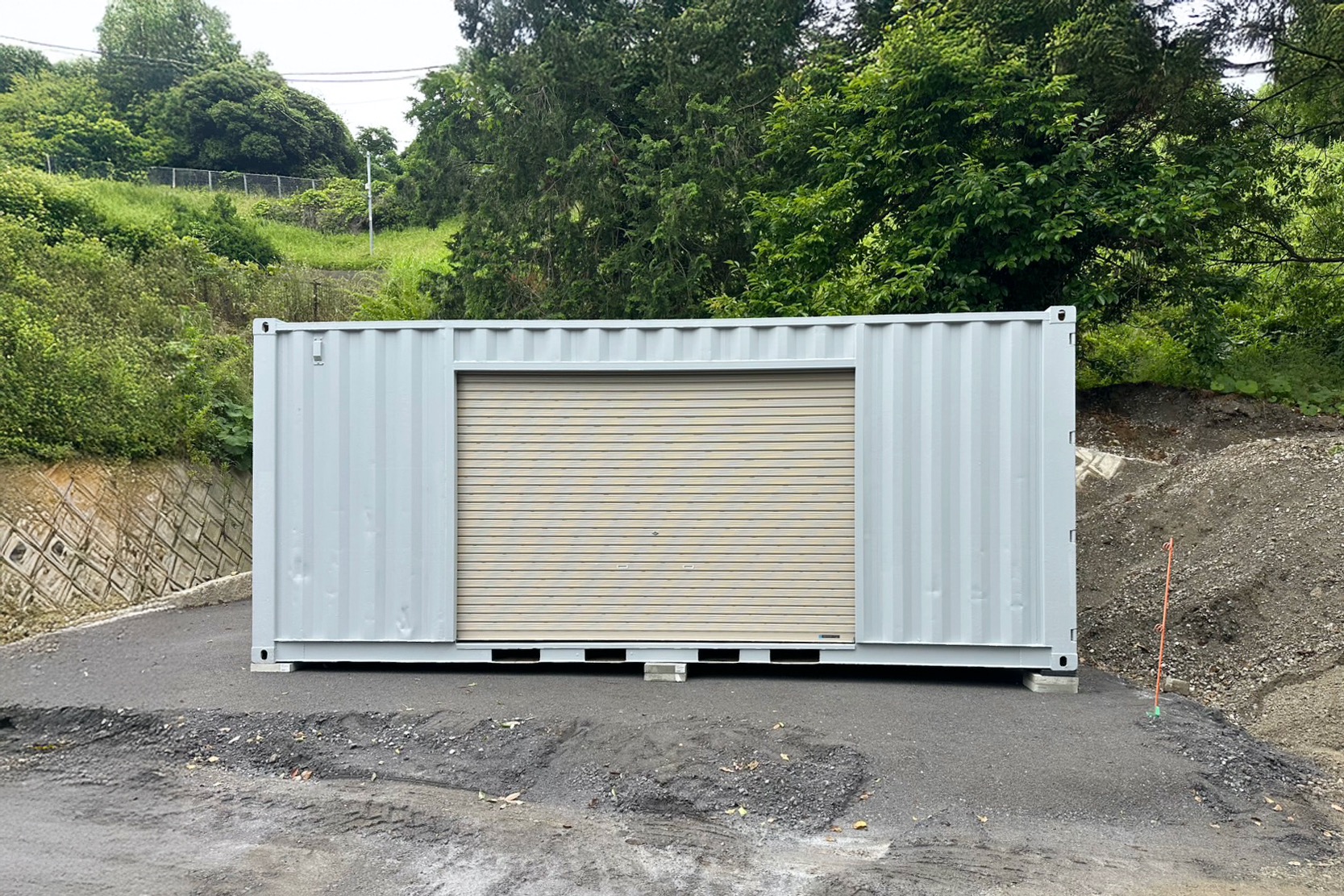２０フィート中古コンテナ改造