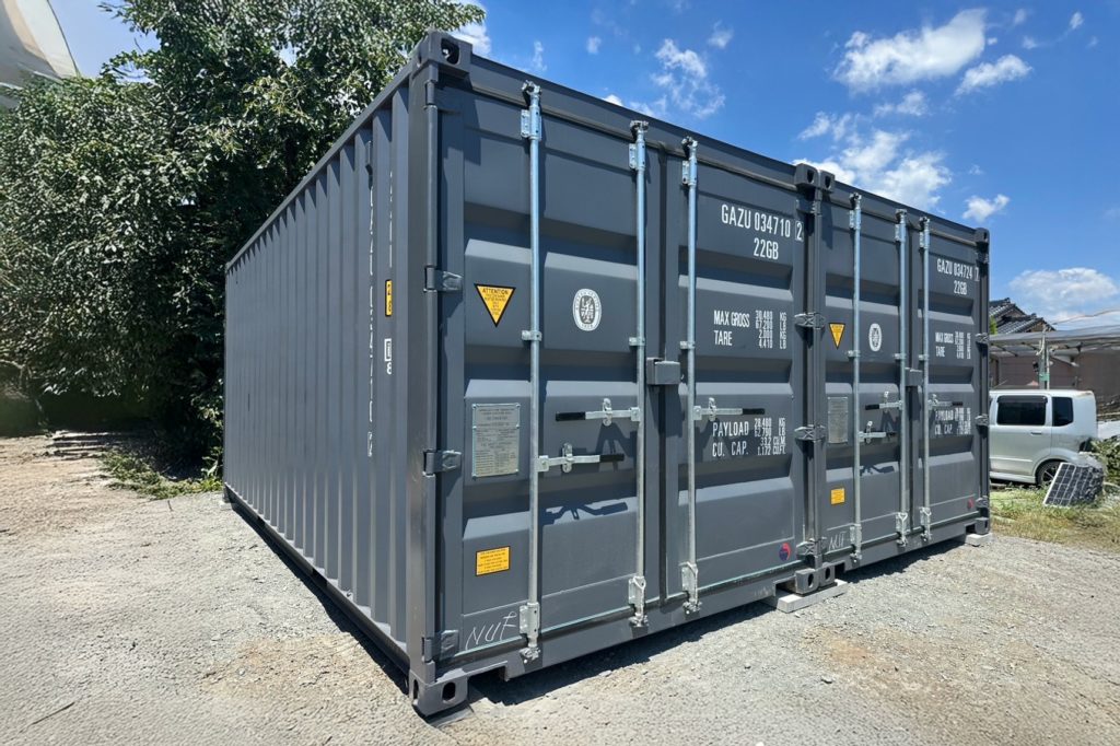 20フィート ワンウェイ　コンテナ 福岡　コンテナハウス ガレージ　コンテナ販売