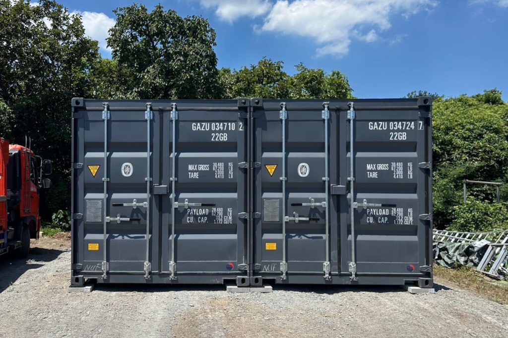 20フィート ワンウェイ　コンテナ 福岡　コンテナハウス ガレージ　コンテナ販売