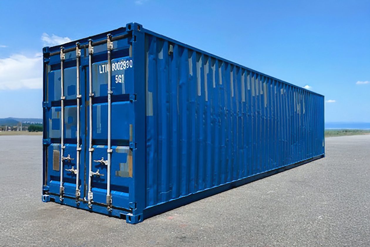 40フィートハイキューブサイドオープン　福岡　コンテナ　中古　販売